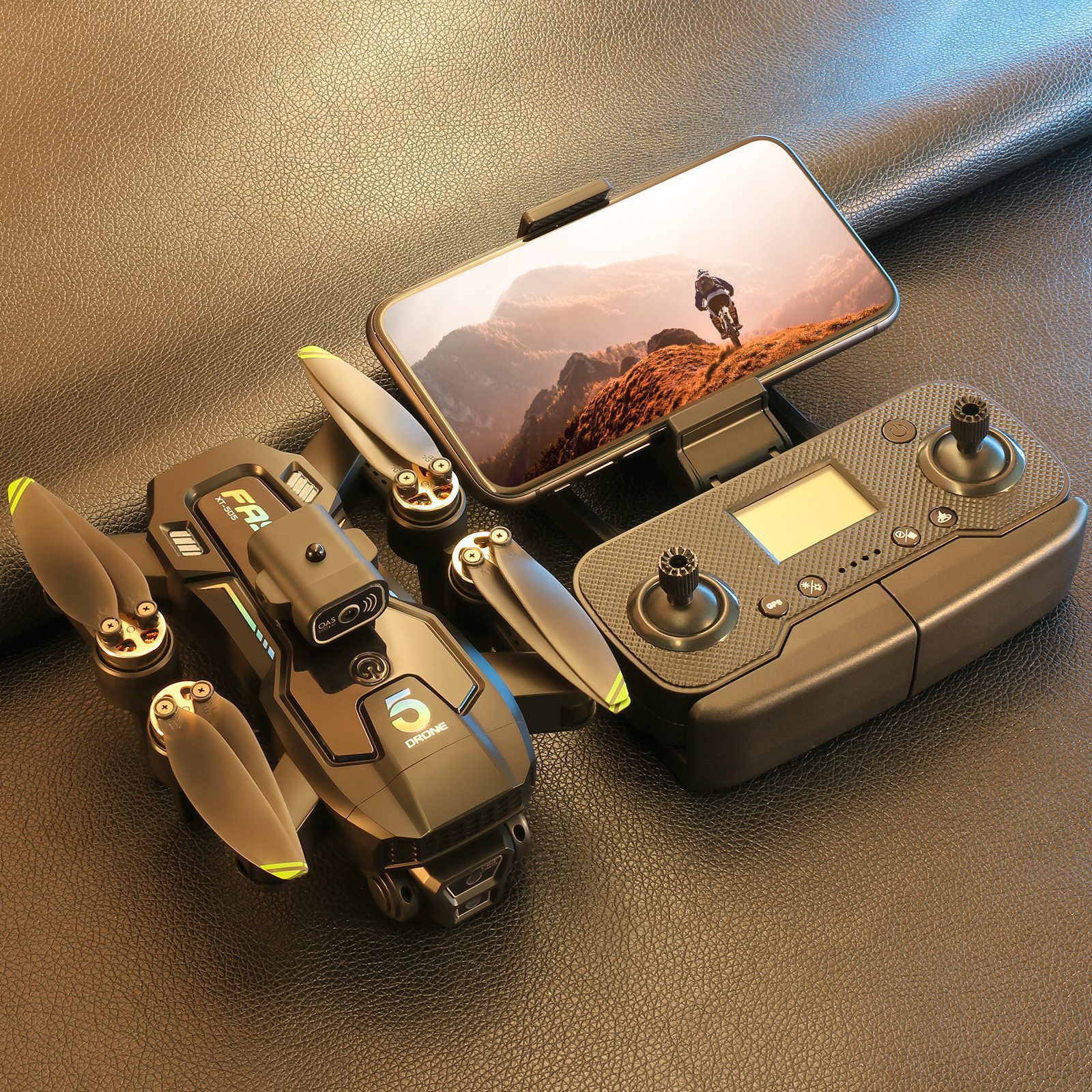 GPS Drone Cool Lights 4K HD Quadcopter XT505 - immagine 4