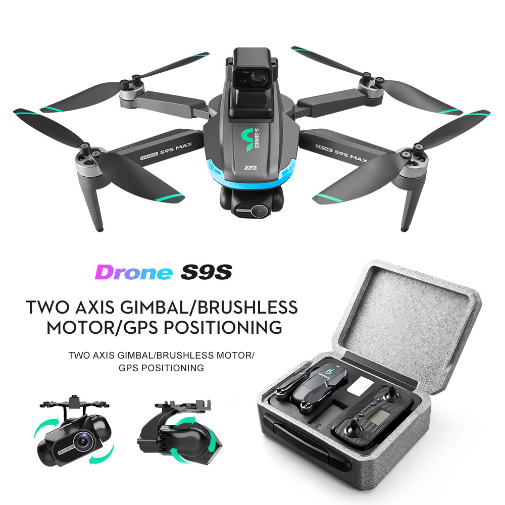 Professional GPS Drone 4K Hd Quadcopter S9S - immagine 4