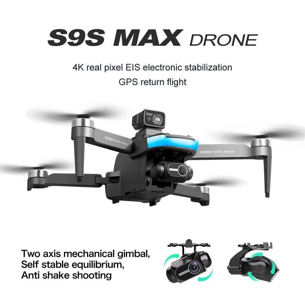 Professional GPS Drone 4K Hd Quadcopter S9S - immagine 5