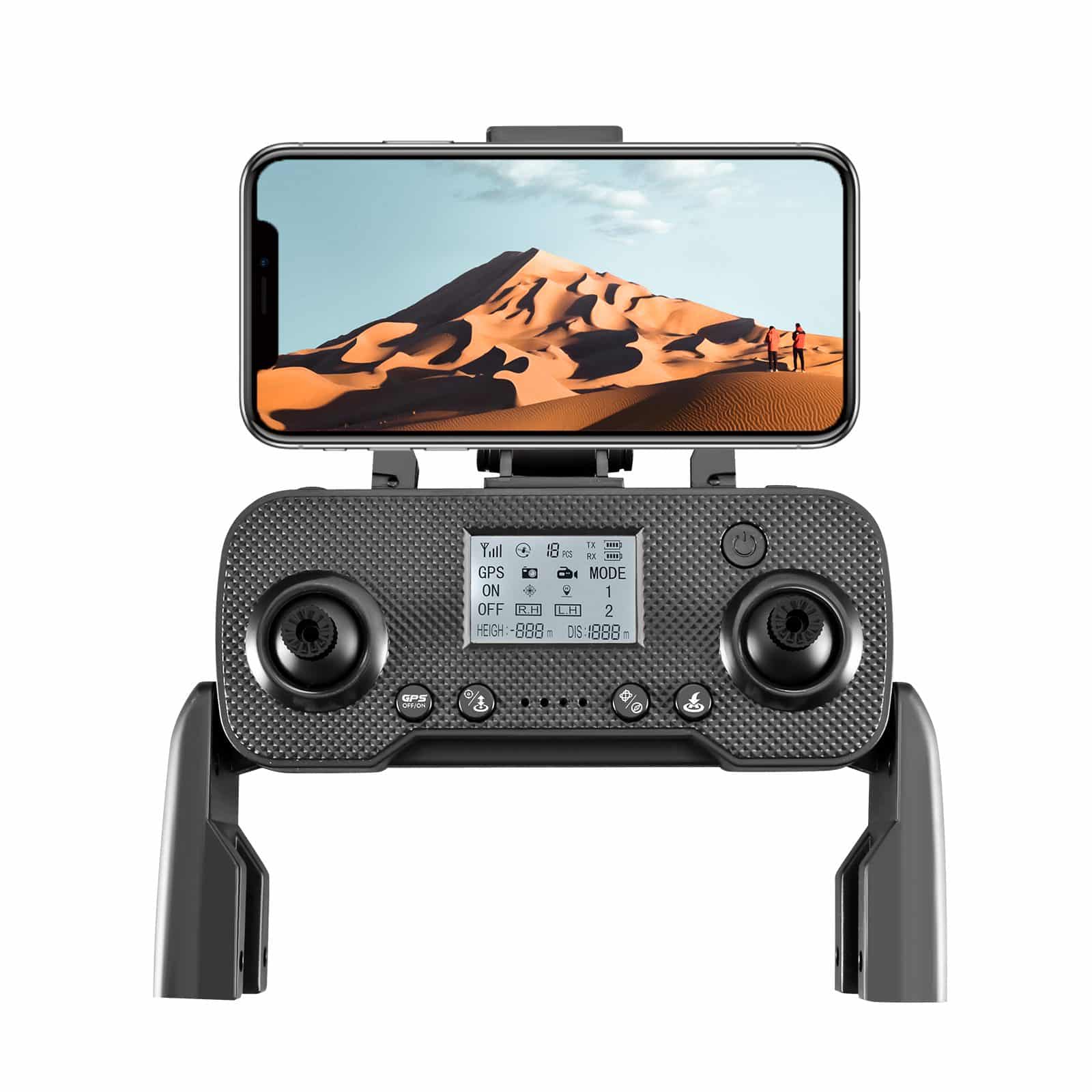 GPS Drone Cool Lights 4K HD Quadcopter XT505 - immagine 2