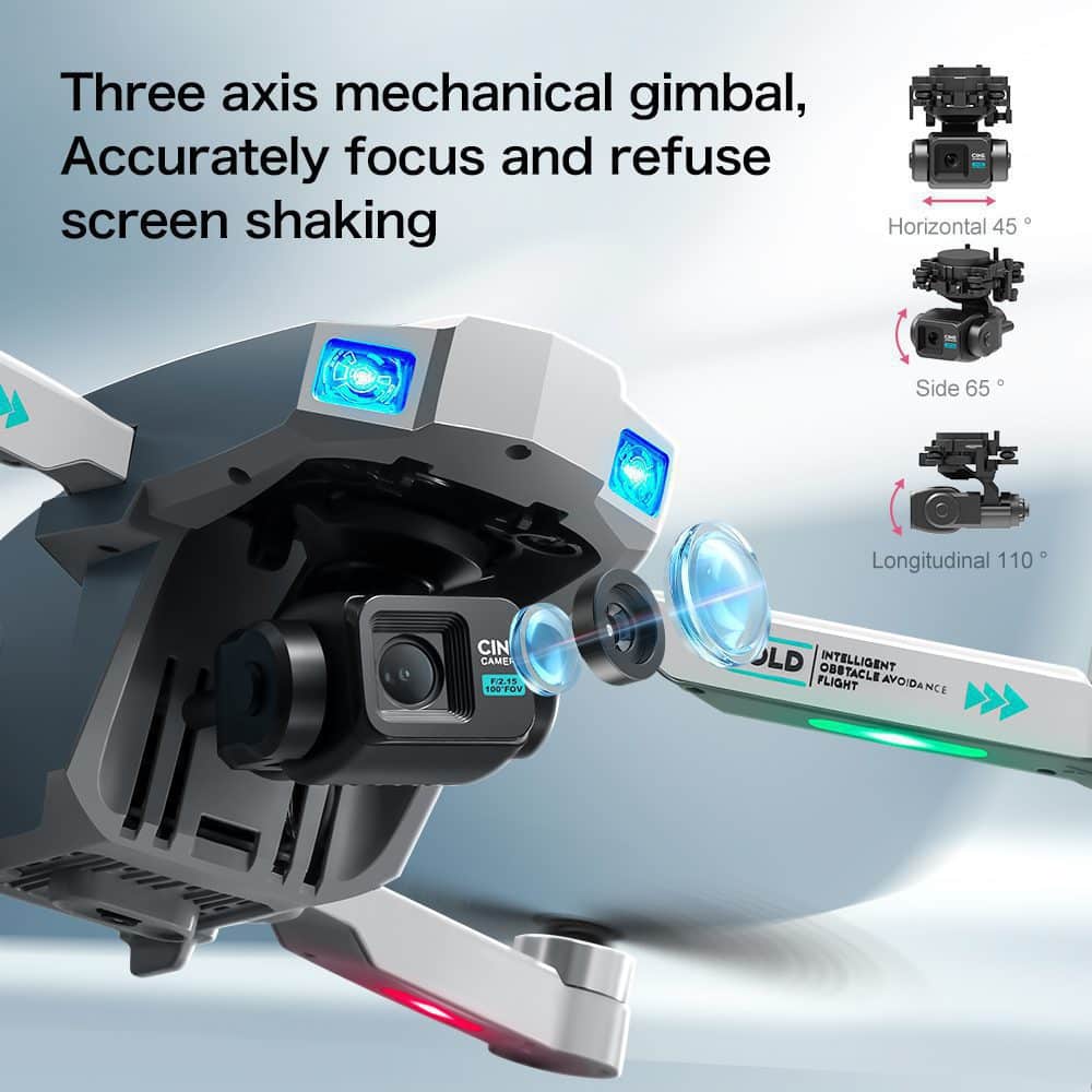 Professional GPS Drone 3-Axis Gimbal UAV XT709 - immagine 27