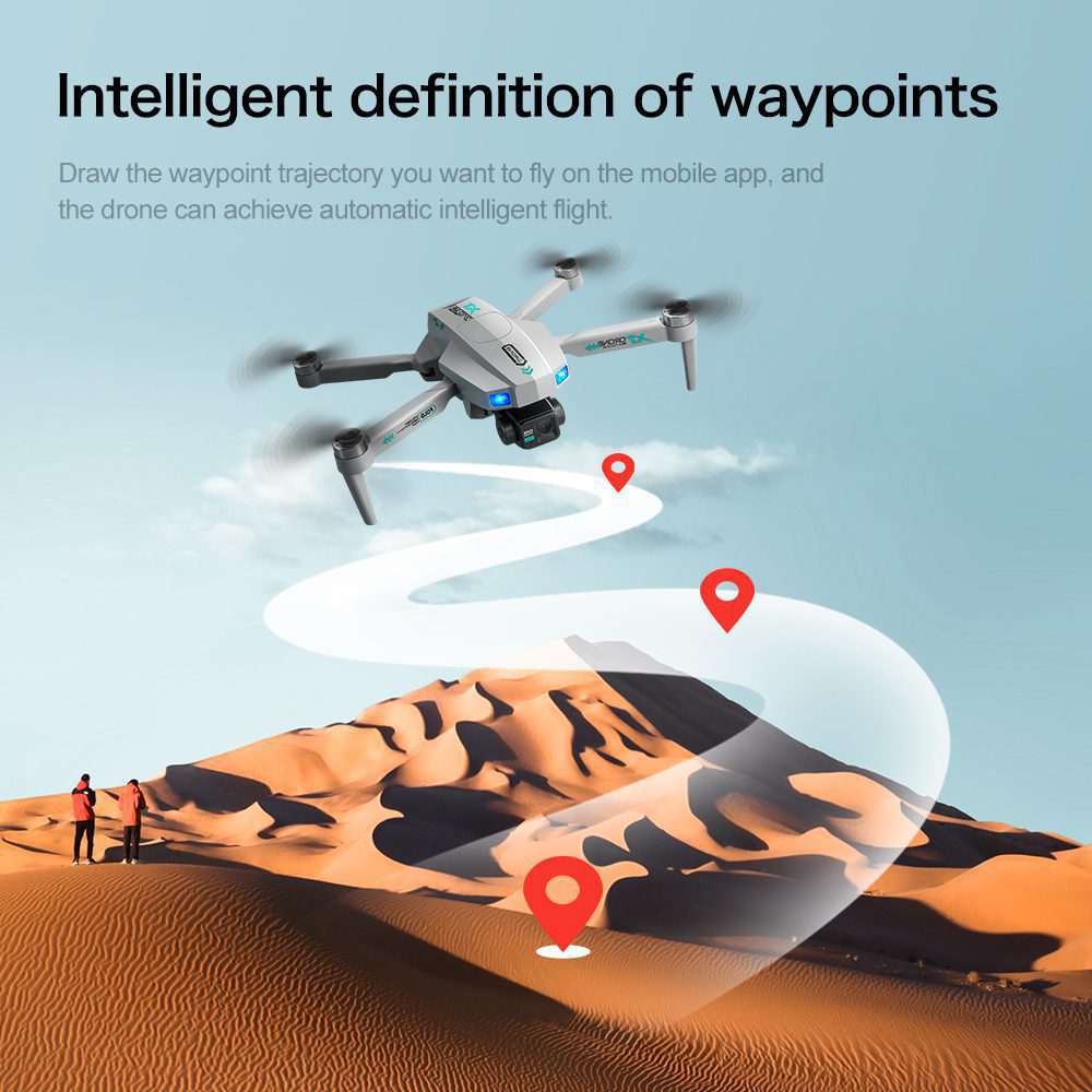 Professional GPS Drone 3-Axis Gimbal UAV XT709 - immagine 17