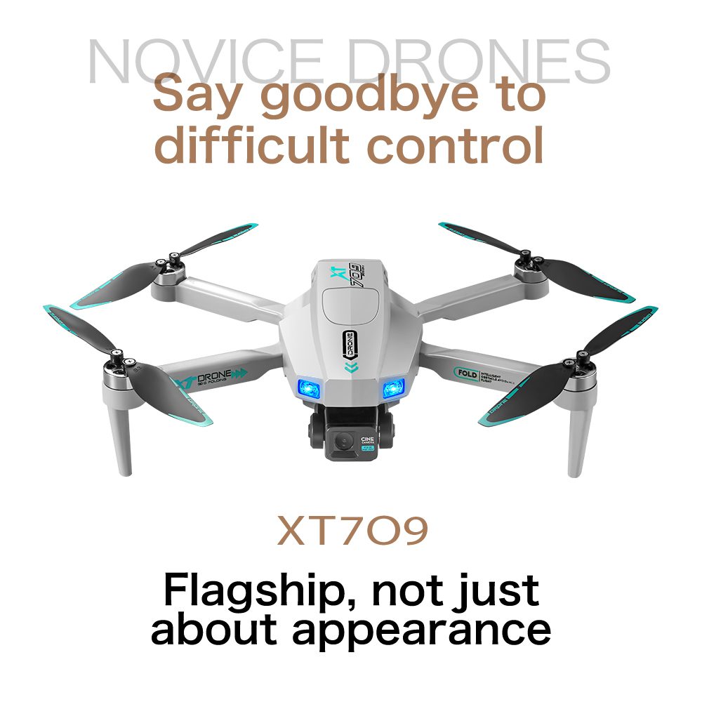 Professional GPS Drone 3-Axis Gimbal UAV XT709 - immagine 32