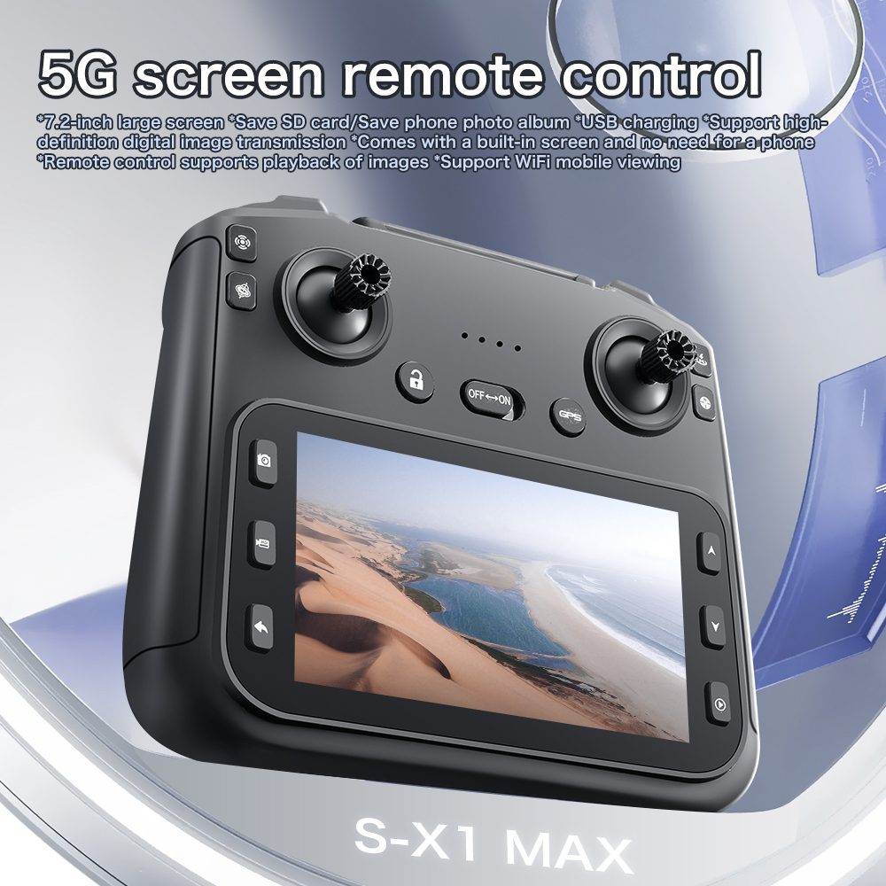 Professional GPS Drone 3-Axis Gimbal 4K HD UAV S-X1 - immagine 23