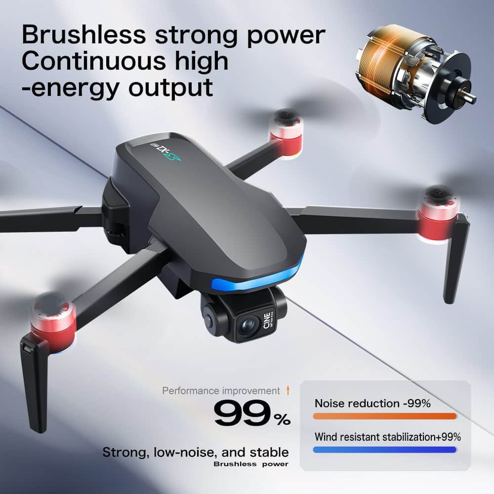 Professional GPS Drone 3-Axis Gimbal 4K HD UAV S-X1 - immagine 22