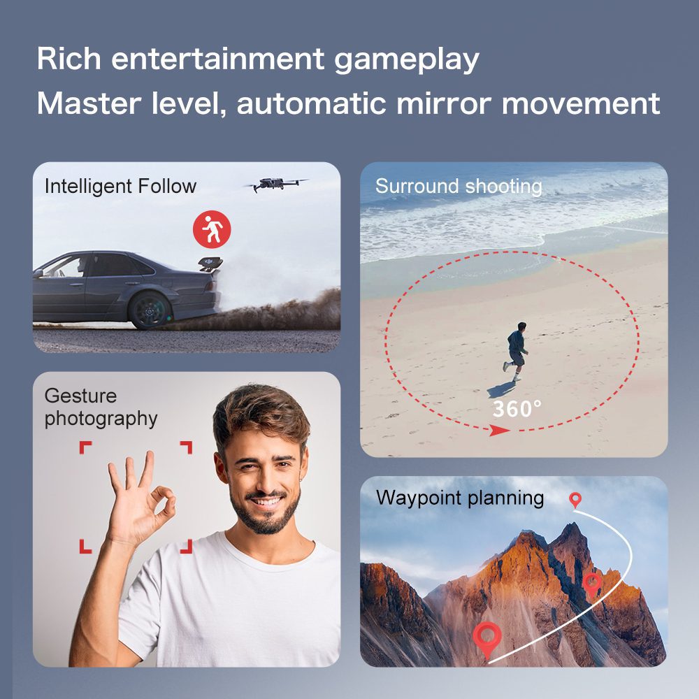 Professional GPS Drone 3-Axis Gimbal 4K HD UAV S-X1 - immagine 20