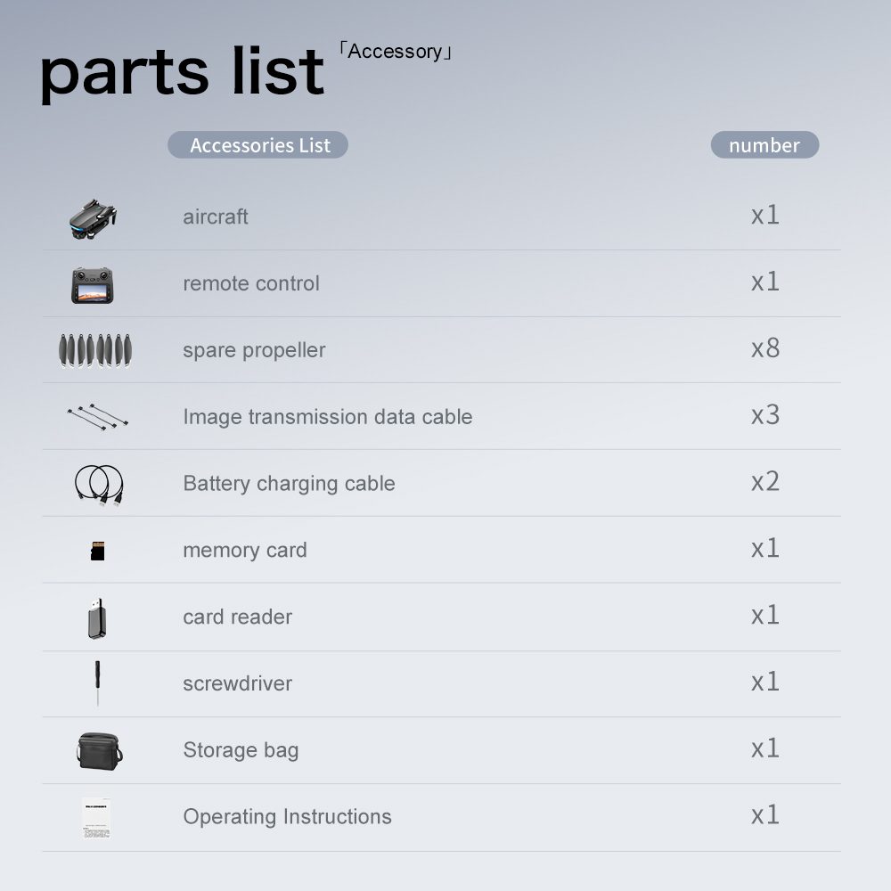 Professional GPS Drone 3-Axis Gimbal 4K HD UAV S-X1 - immagine 19