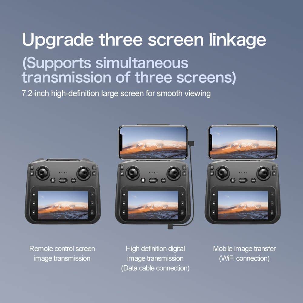 Professional GPS Drone 3-Axis Gimbal 4K HD UAV S-X1 - immagine 8