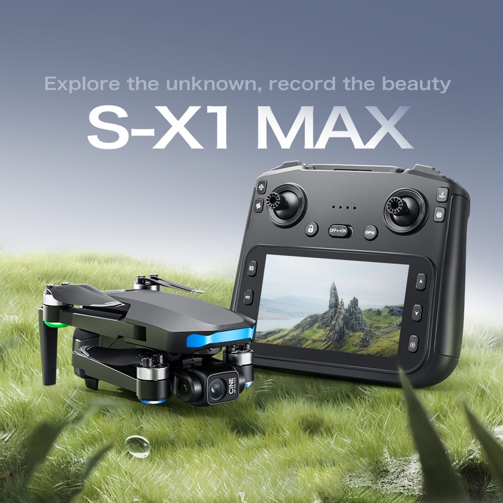 Professional GPS Drone 3-Axis Gimbal 4K HD UAV S-X1 - immagine 34