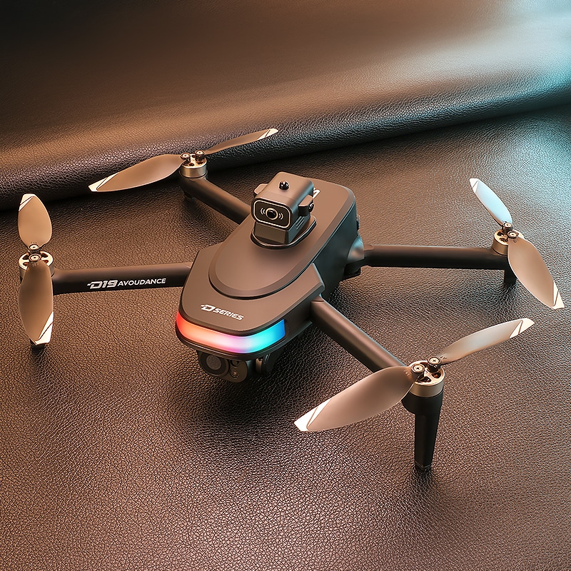 GPS Drone Cool Lights 4K HD Camera Quadcopter D19 - immagine 13