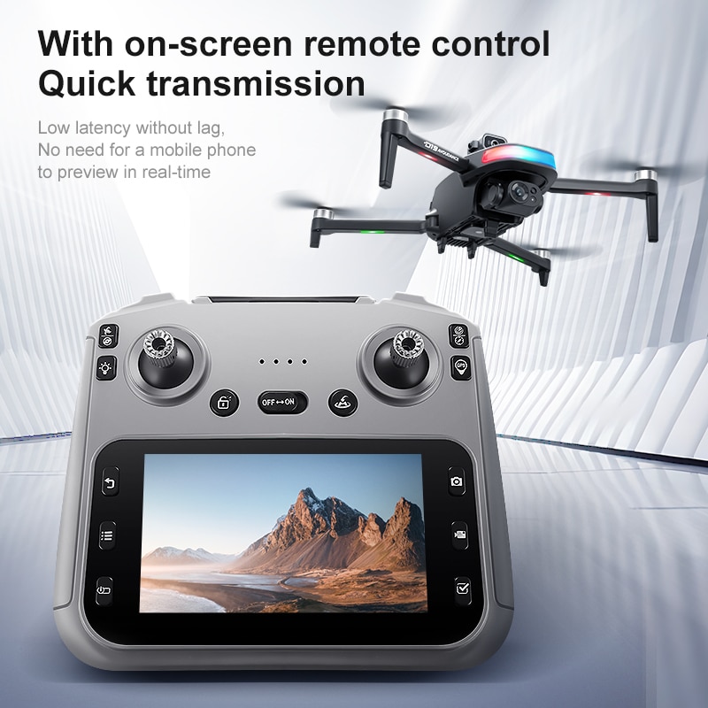 GPS Drone Cool Lights 4K HD Camera Quadcopter D19 - immagine 3
