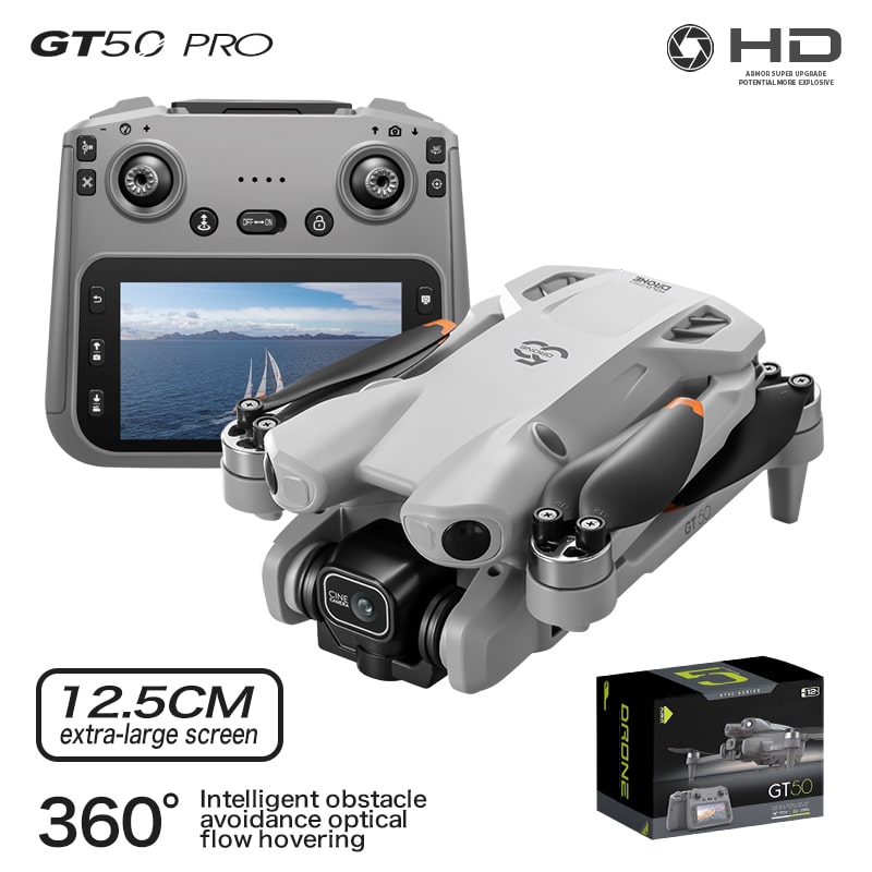 New RC Drone 4.3 Inch Screen Aircraft Toy GT50 - immagine 7