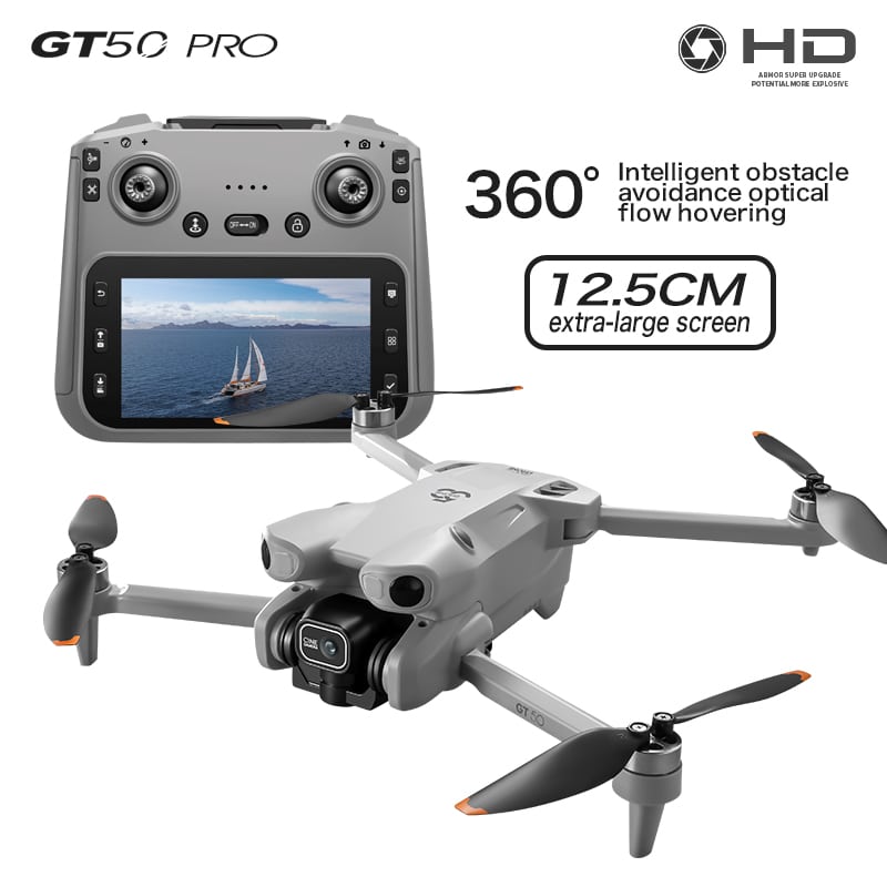New RC Drone 4.3 Inch Screen Aircraft Toy GT50 - immagine 8